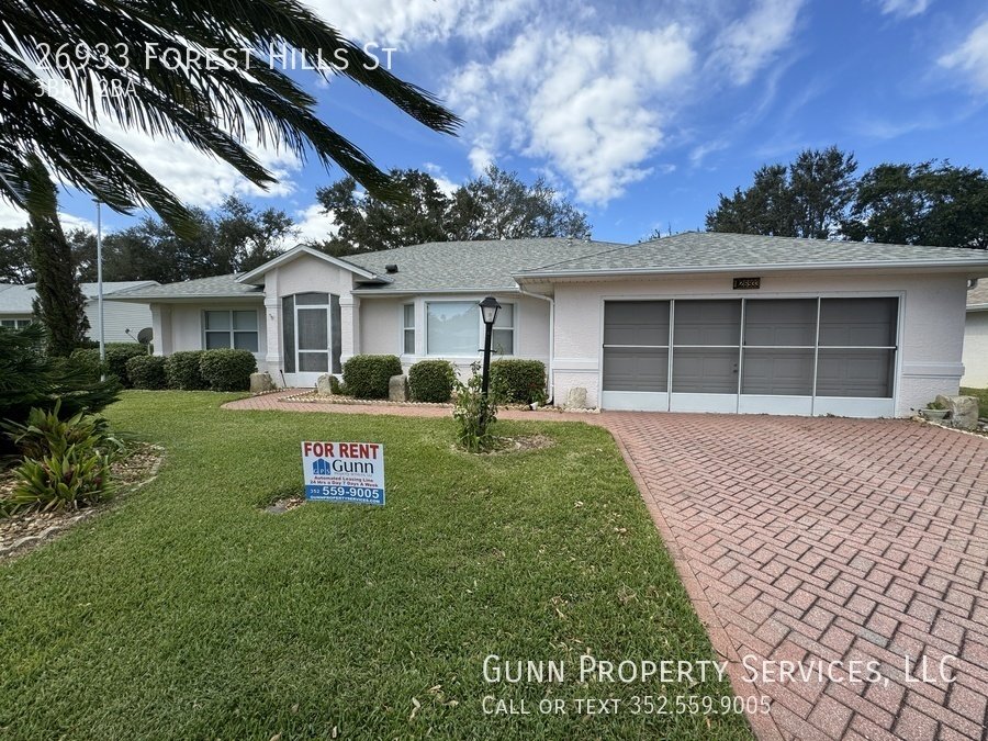 26933 Forest Hills St Leesburg, FL House for Rent Rentable