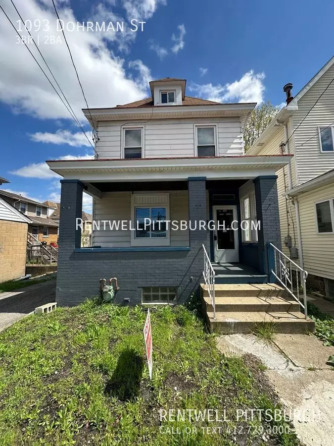 1093 Dohrman St House for rent in Mckees Rocks, PA