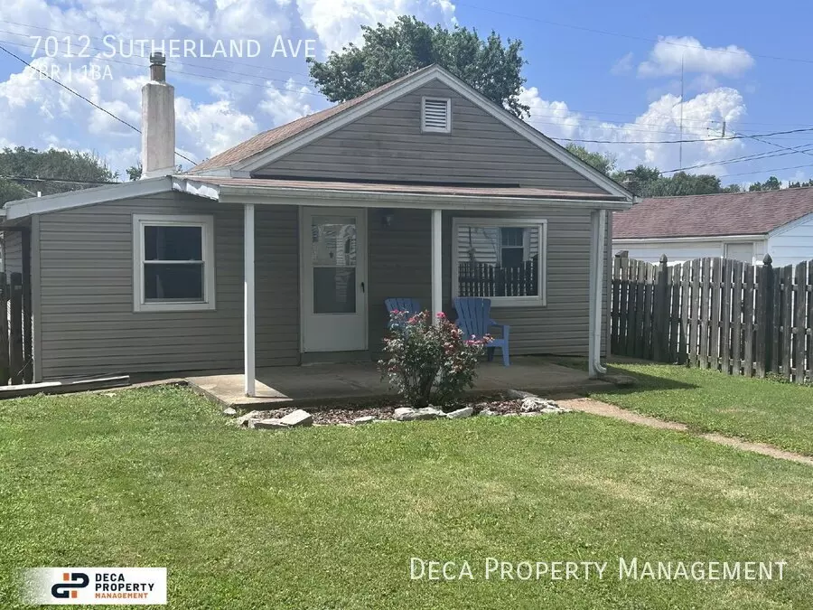7012 Sutherland Ave House for rent in St Louis, MO