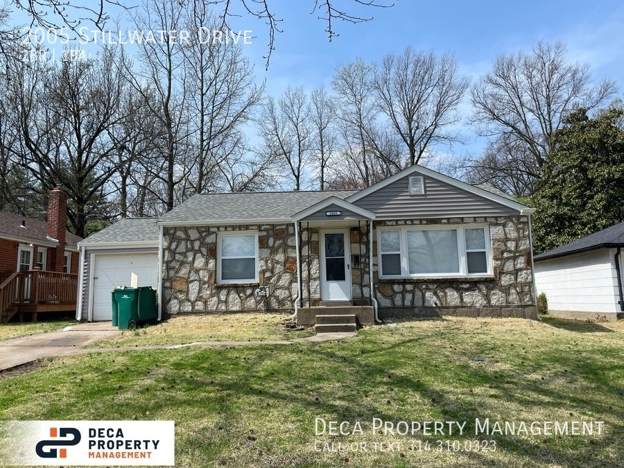 2005 Stillwater Dr St Louis, MO House for Rent Rentable