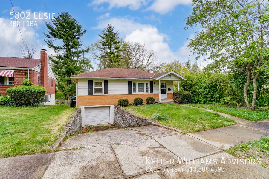 5802 Elsie Cincinnati, OH House for Rent Rentable