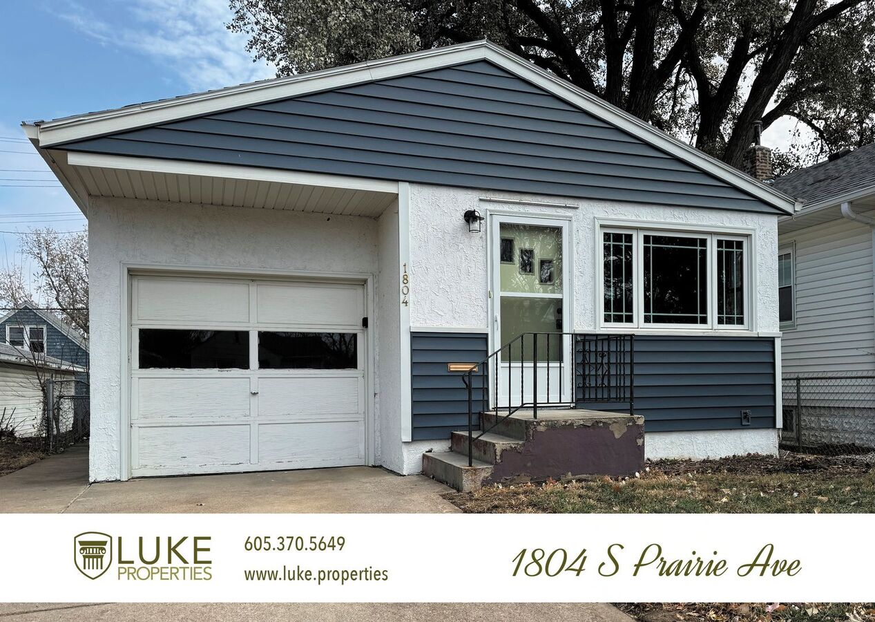 1804 S Prairie Ave Sioux Falls, SD House for Rent Rentable