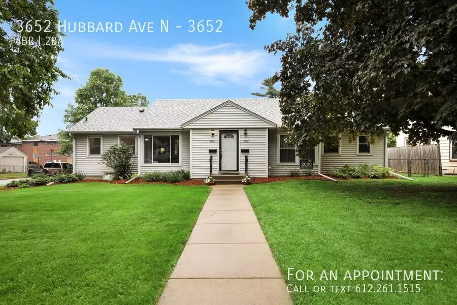 3652 Hubbard Ave N Apartment for rent in Robbinsdale, MN