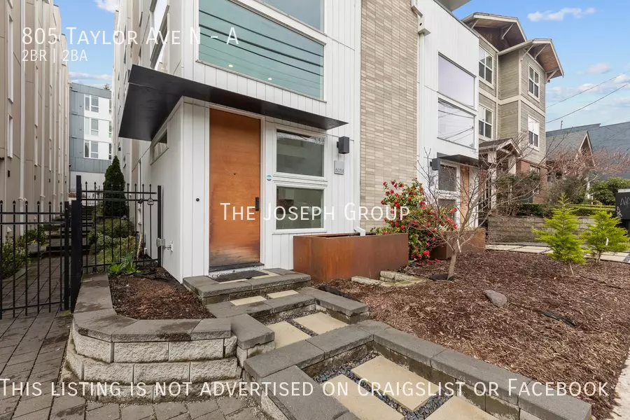 805 Taylor Ave N House for rent in Seattle, WA