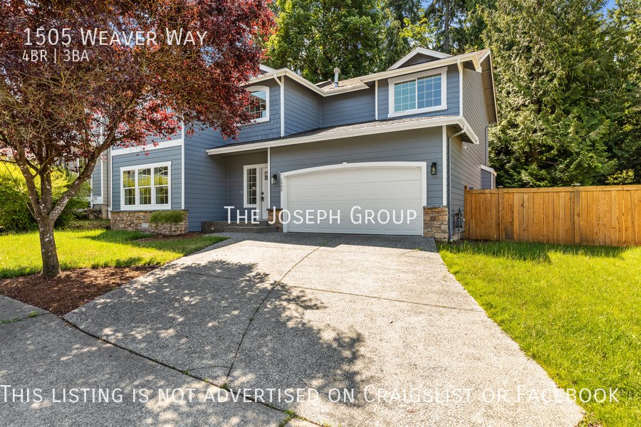 1505 Weaver Way Snohomish, WA House for Rent Rentable