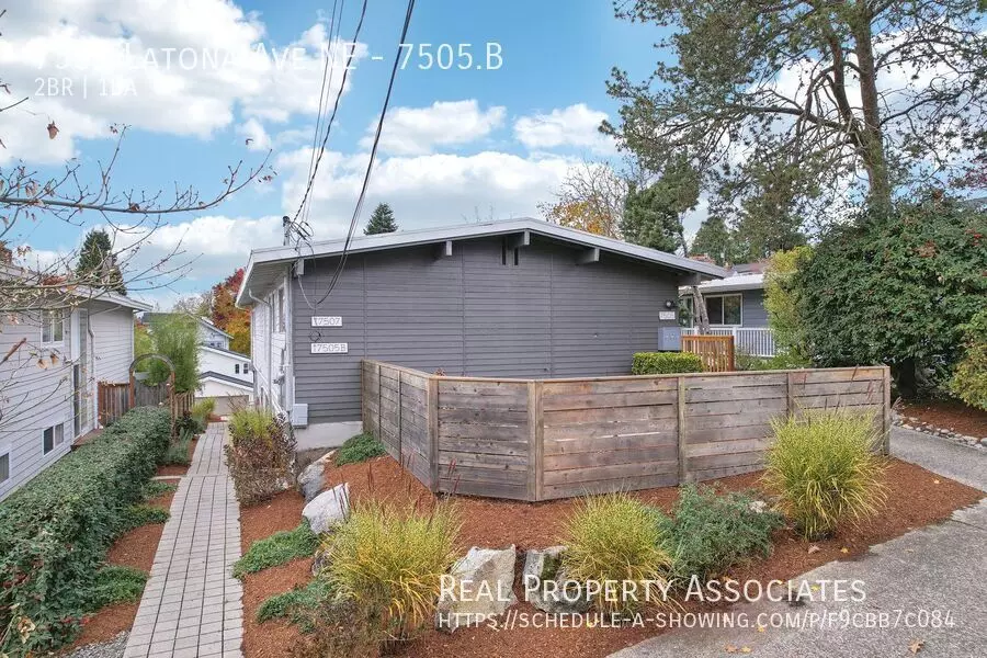 7505 Latona Ave NE Apartment for rent in Seattle, WA