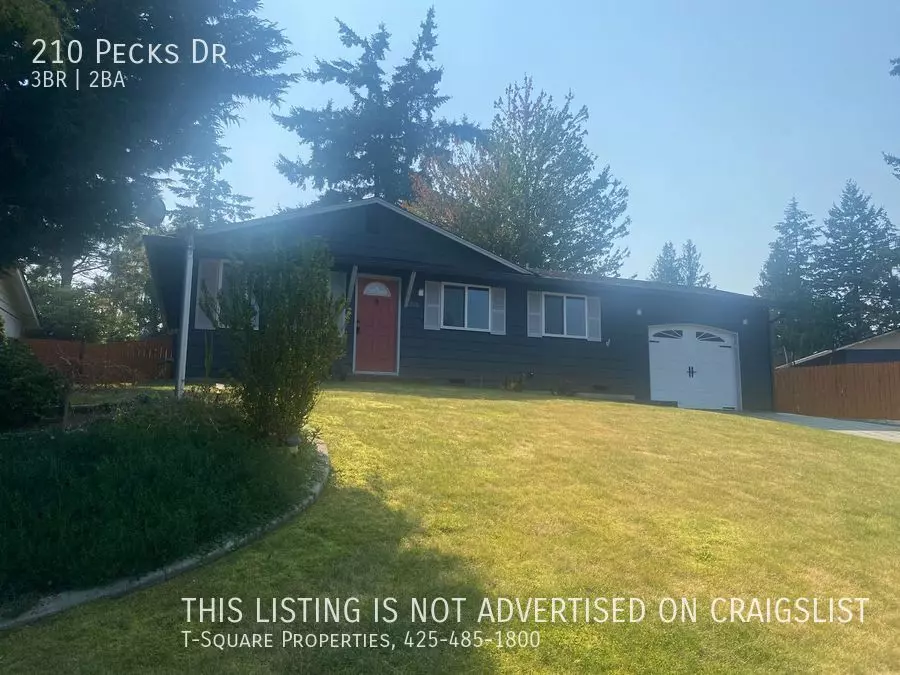 210 Pecks Dr House for rent in Everett, WA