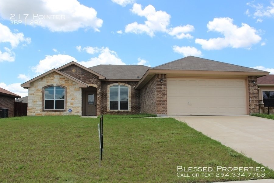 217 Pointer St Nolanville, TX House for Rent Rentable