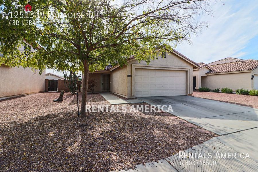 12513 W Paradise Dr El Mirage, AZ House for Rent Rentable