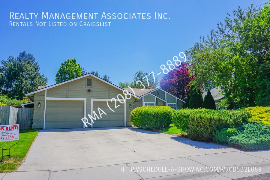6918 N Glencrest Way Boise, ID House for Rent Rentable