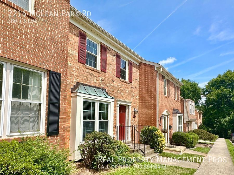 2216 Mclean Park Rd Falls Church, VA House for Rent