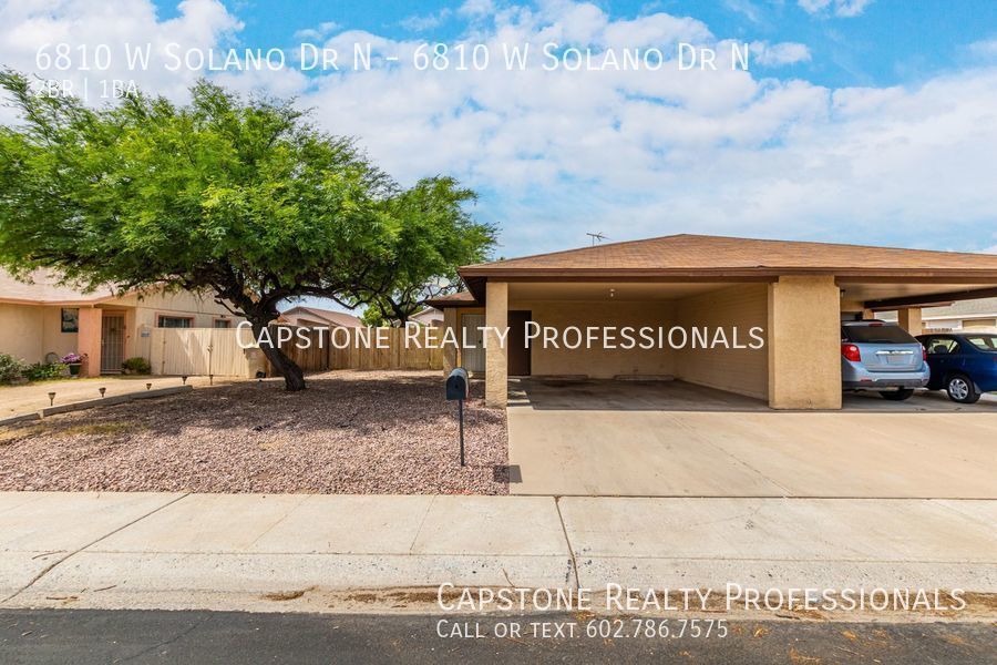 6810 W Solano Dr Glendale, AZ Apartment for Rent Rentable
