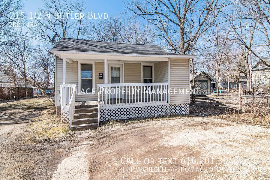 215 1/2 N Butler Blvd Lansing, MI House for Rent Rentable