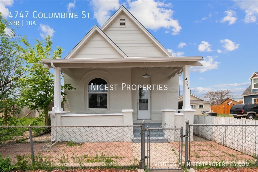 4747 Columbine St Denver, CO House for Rent Rentable
