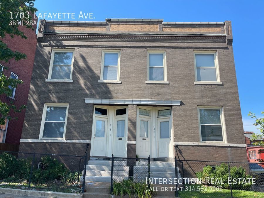 1703 Lafayette Ave St Louis, MO House for Rent Rentable