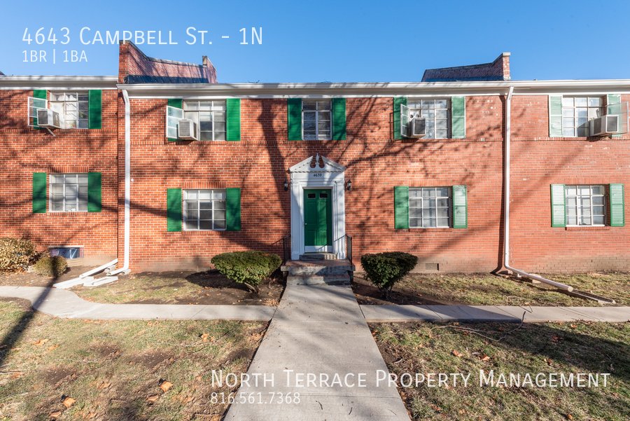 4643 Campbell St Kansas City, MO Apartment for Rent