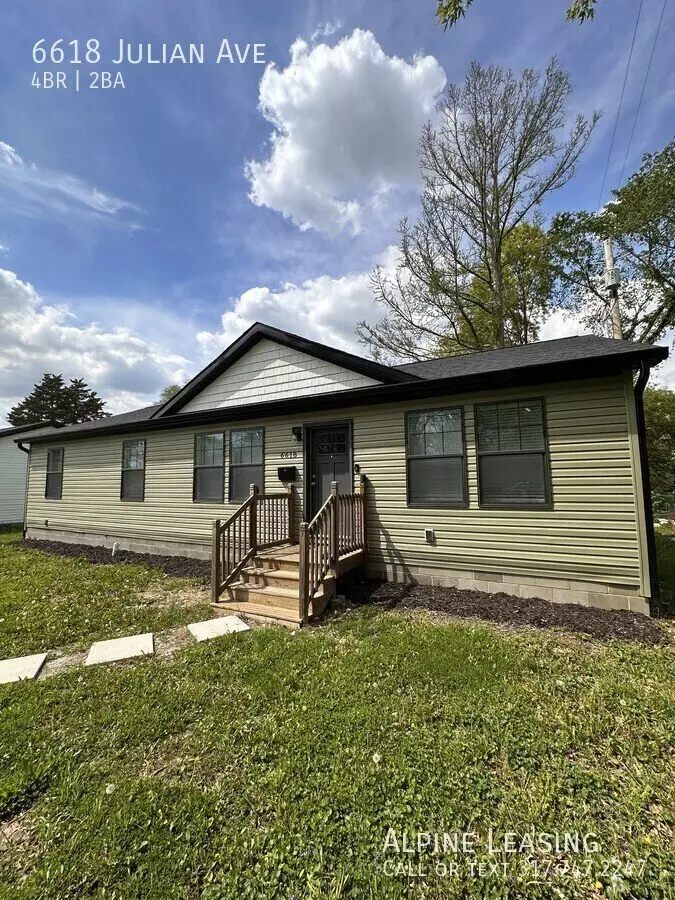 6618 Julian Ave House for rent in Indianapolis, IN