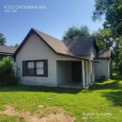 4333 Crittenden Ave Apartment for rent in Indianapolis, IN