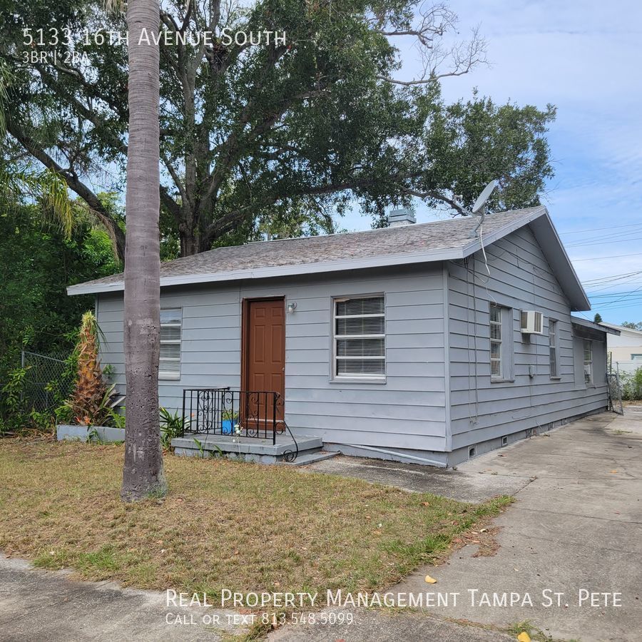 5133 16th Ave S Gulfport, FL House for Rent Rentable