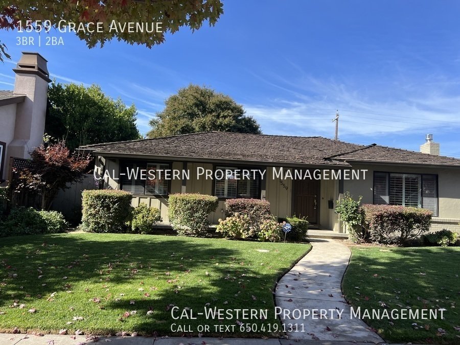 1559 Grace Ave San Jose, CA House for Rent Rentable