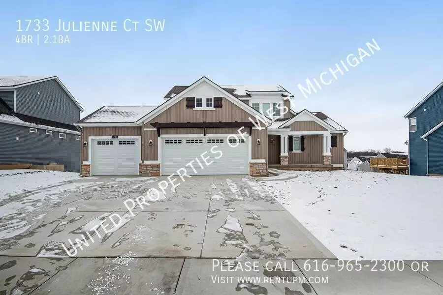1733 Julienne Ct SW House for rent in Byron Center, MI