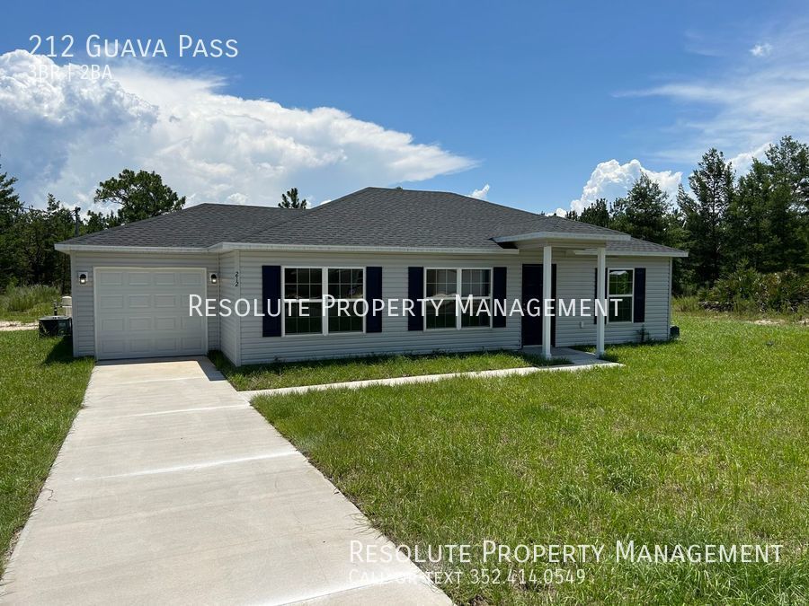 212 Guava Pass Ocklawaha, FL House for Rent Rentable
