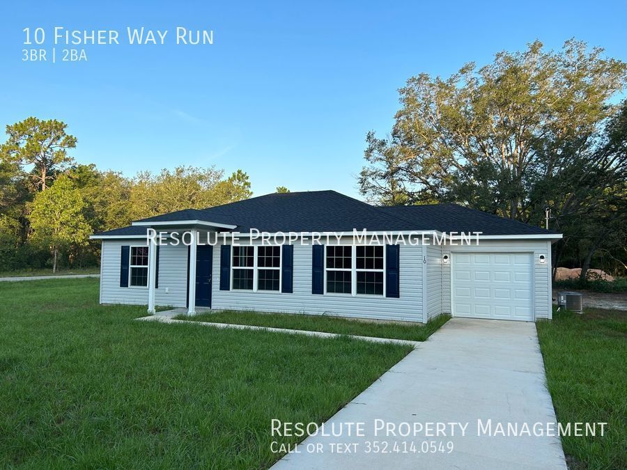 10 Fisher Way Ocklawaha, FL House for Rent Rentable