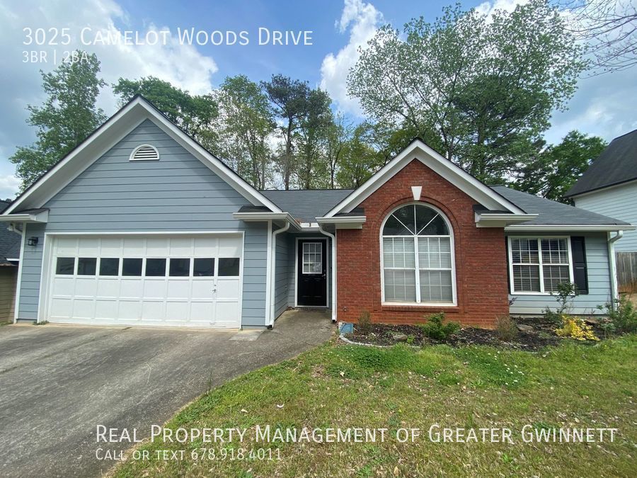 3025 Camelot Woods Dr Lawrenceville, GA House for Rent
