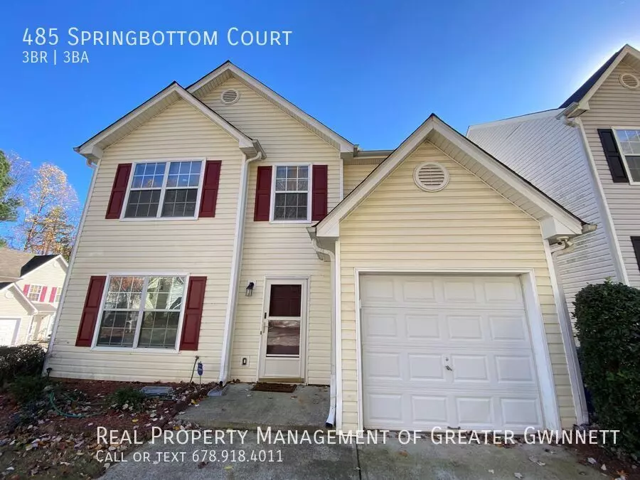 485 Springbottom Ct House for rent in Lawrenceville, GA