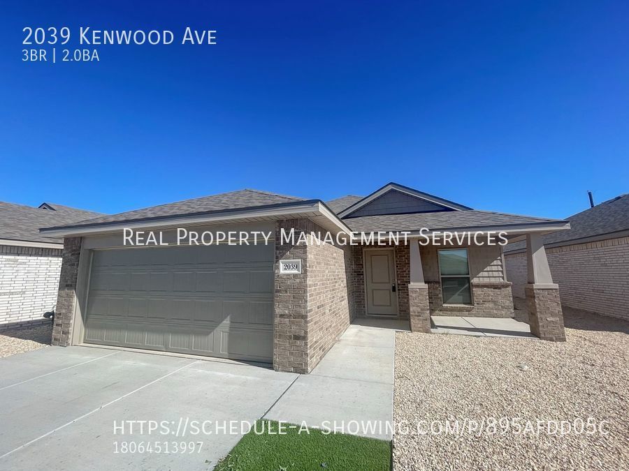 2039 Kenwood Ave Lubbock, TX House for Rent Rentable