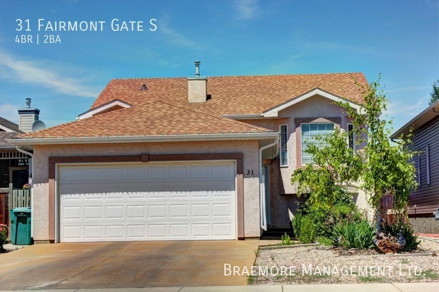 31 Fairmont Gate S Lethbridge, AB House for Rent Rentable