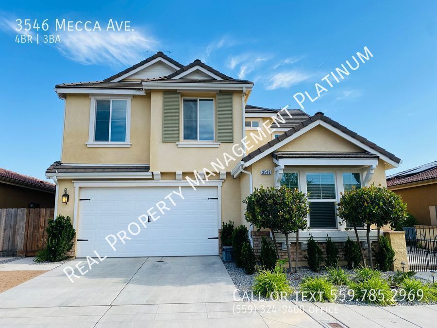 3546 Mecca Ave Clovis, CA House for Rent Rentable