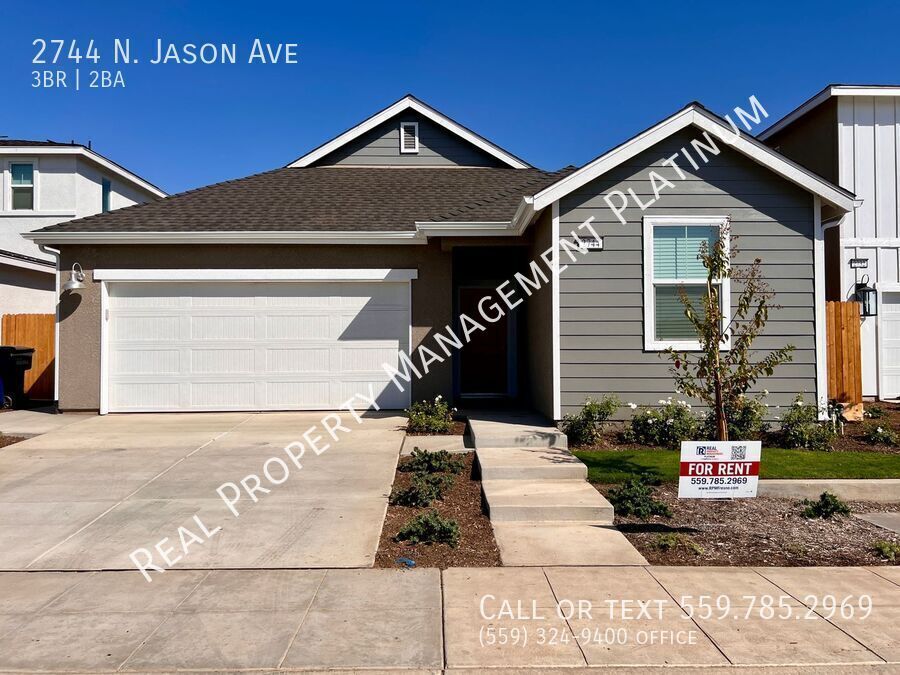 2744 N Jason Ave Fresno, CA House for Rent Rentable