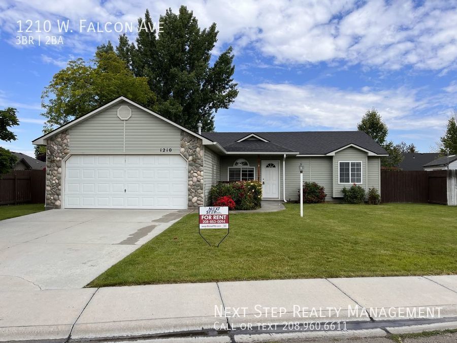 1210 W Falcon Ave Nampa, ID House for Rent Rentable