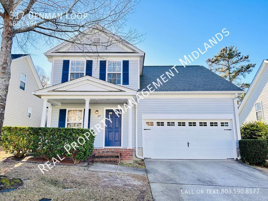 317 Denman Loop Columbia, SC House for Rent Rentable
