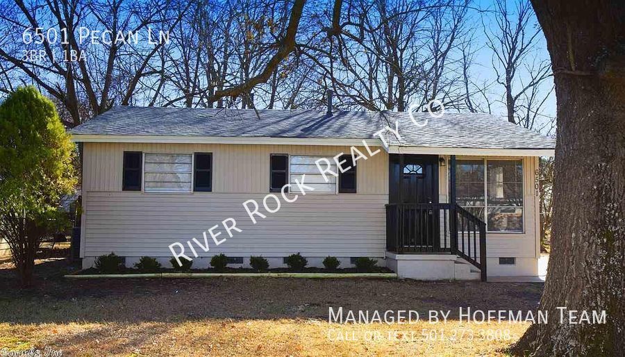 6501 Pecan Ln Little Rock, AR House for Rent Rentable