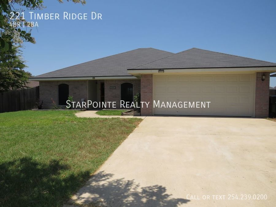 221 Timber Ridge Dr Nolanville, TX House for Rent Rentable