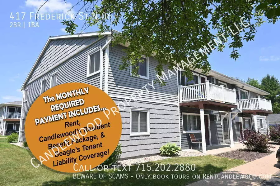 417 Frederick St N Apartment for rent in Stevens Point, WI