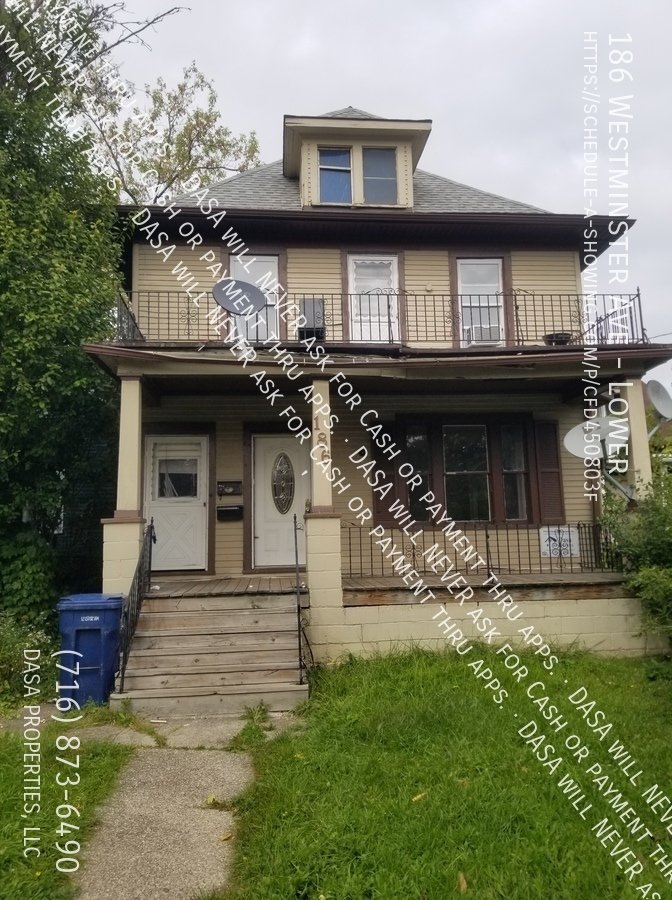 186 Westminster Ave Buffalo, NY Apartment for Rent Rentable