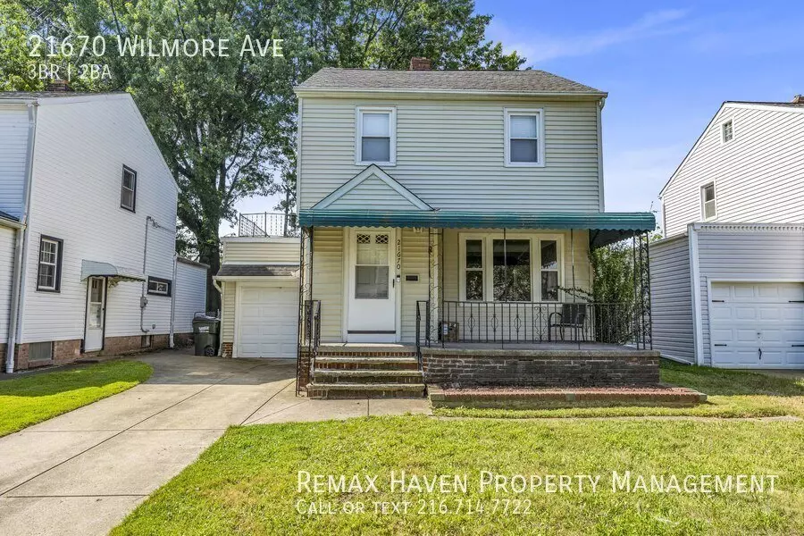 21670 Wilmore Ave House for rent in Euclid, OH