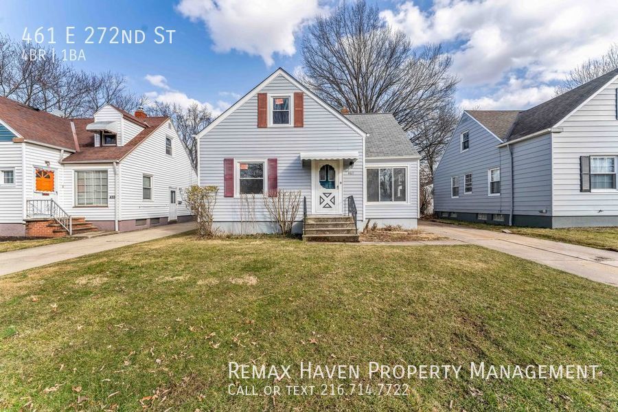 461 E 272Nd St Euclid, OH House for Rent Rentable