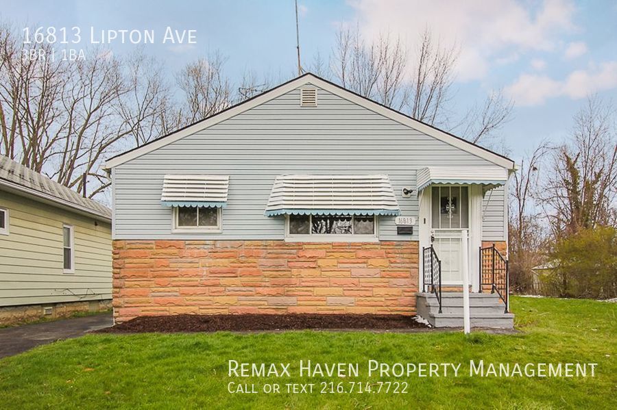 16813 Lipton Ave Cleveland, OH House for Rent Rentable