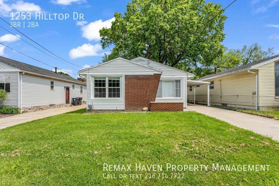 1253 Hilltop Dr Akron, OH House for Rent Rentable