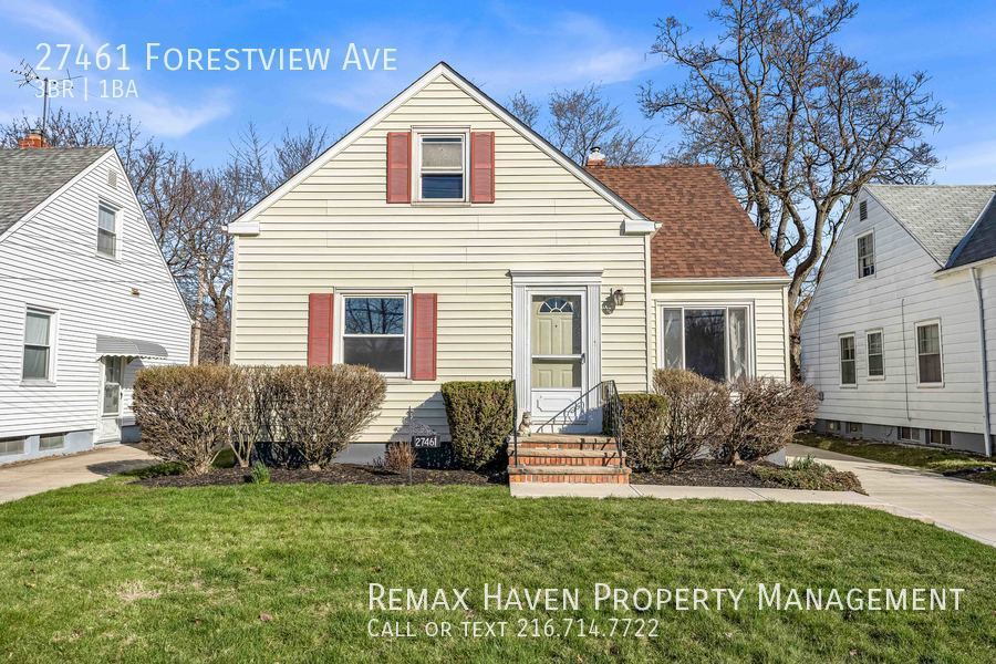 27461 Forestview Ave Euclid, OH House for Rent Rentable