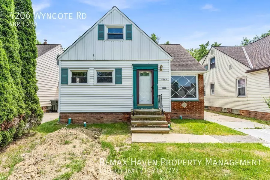 4206 Wyncote Rd House for rent in South Euclid, OH