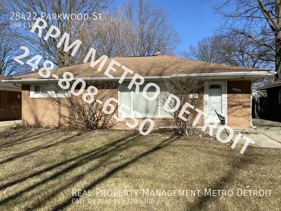 28422 Parkwood St Apartment for rent in Inkster, MI