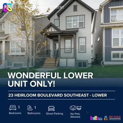 23 Heirloom Blvd SE Apartment for rent in Calgary, AB