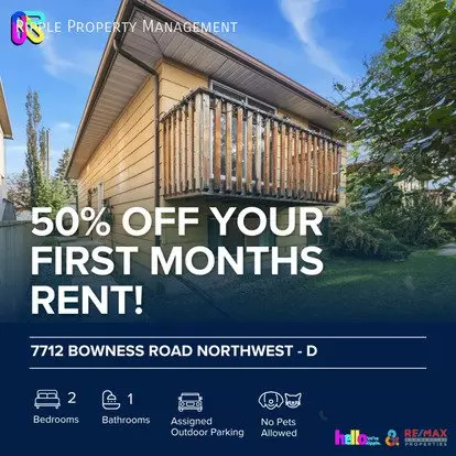 7712 Bowness Rd NW Apartment for rent in Calgary, AB