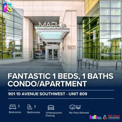 901 10 Ave SW Apartment for rent in Calgary, AB
