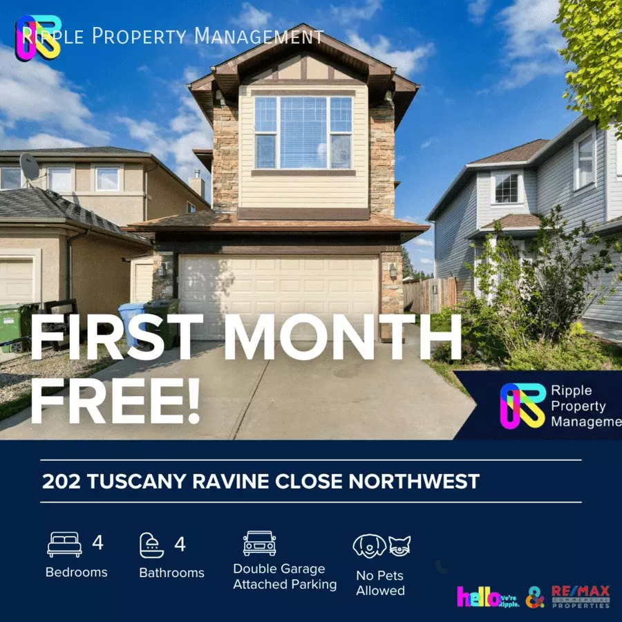 202 Tuscany Ravine Close NW House for rent in Calgary, AB